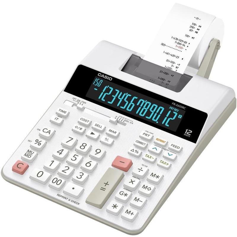 Калькулятор с печатью Casio FR-2650RC